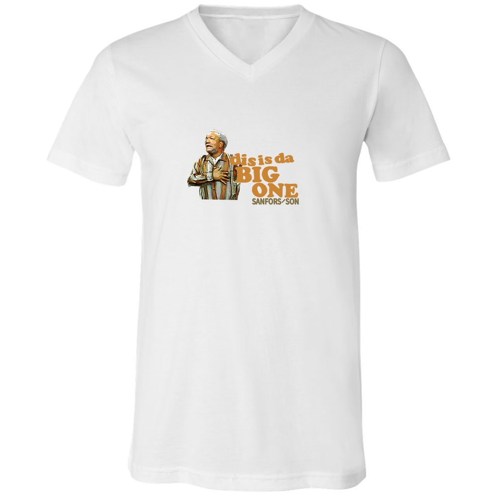 Unisex V-Neck T-Shirt - LGNTUAJ3 - White - 5