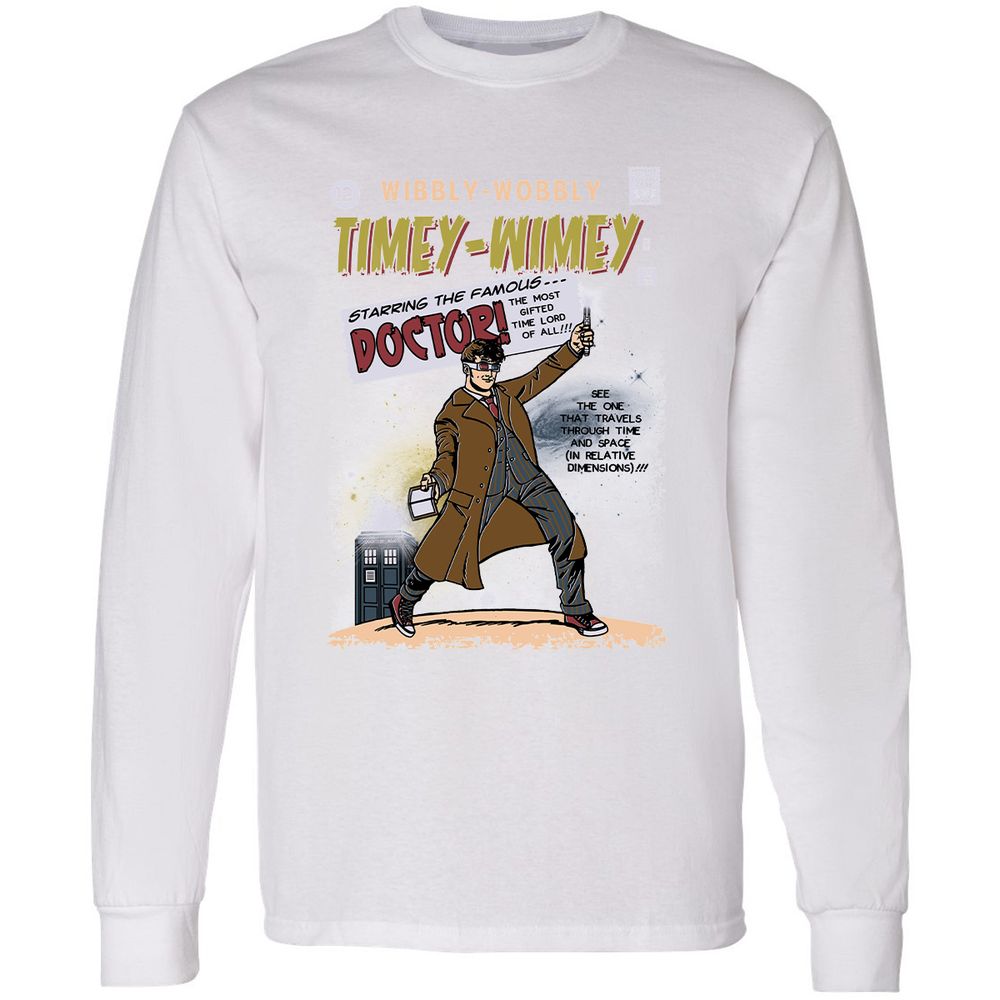 Long Sleeve T-Shirt - P63EXYNV - White - 5