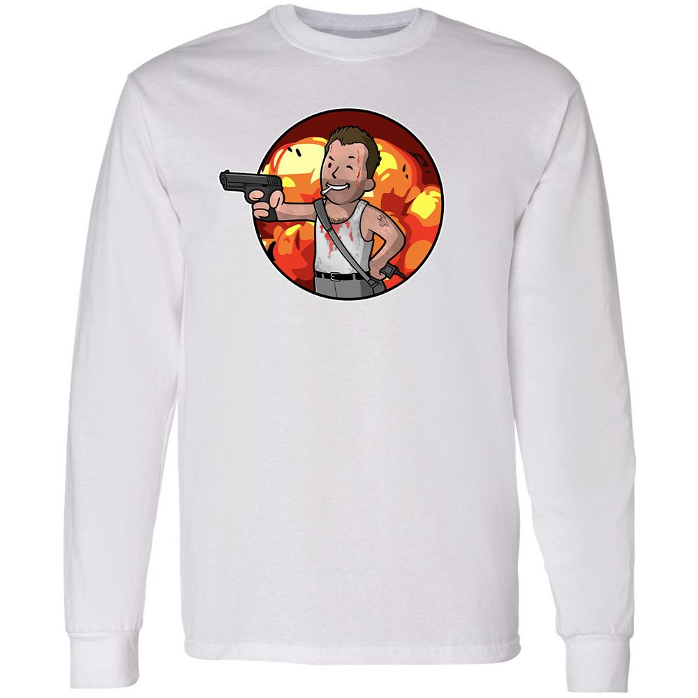 Long Sleeve T-Shirt - PB6KLGSL - White - 5