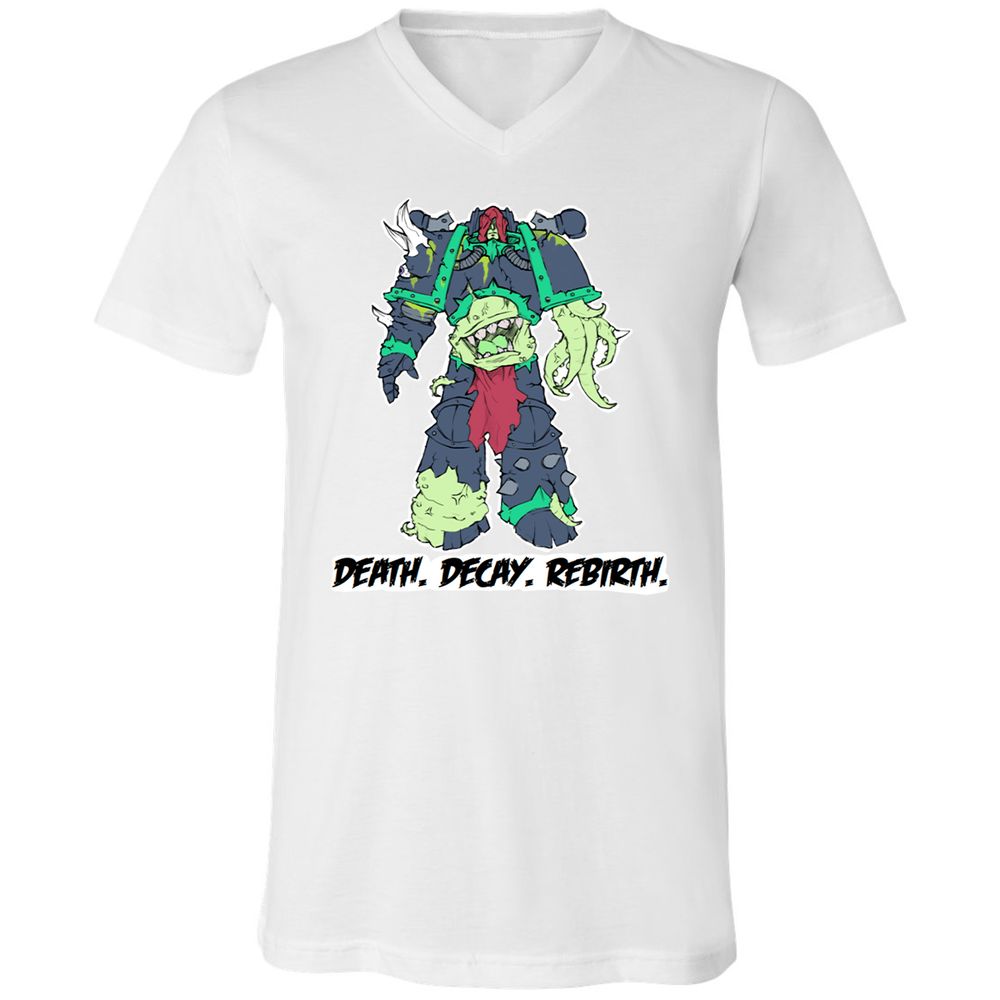 Unisex V-Neck T-Shirt - USC86S7Q - White - 5