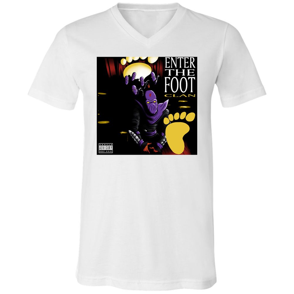 Unisex V-Neck T-Shirt - 2E83CY24 - White - 5