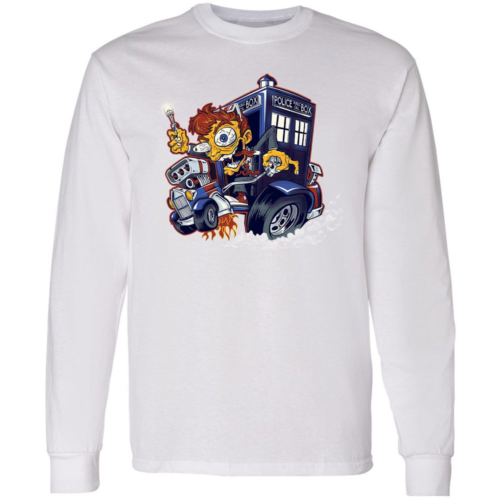 Long Sleeve T-Shirt - L6JUGJME - White - 5