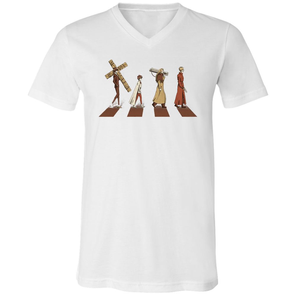 Unisex V-Neck T-Shirt - FL451L83 - White - 5