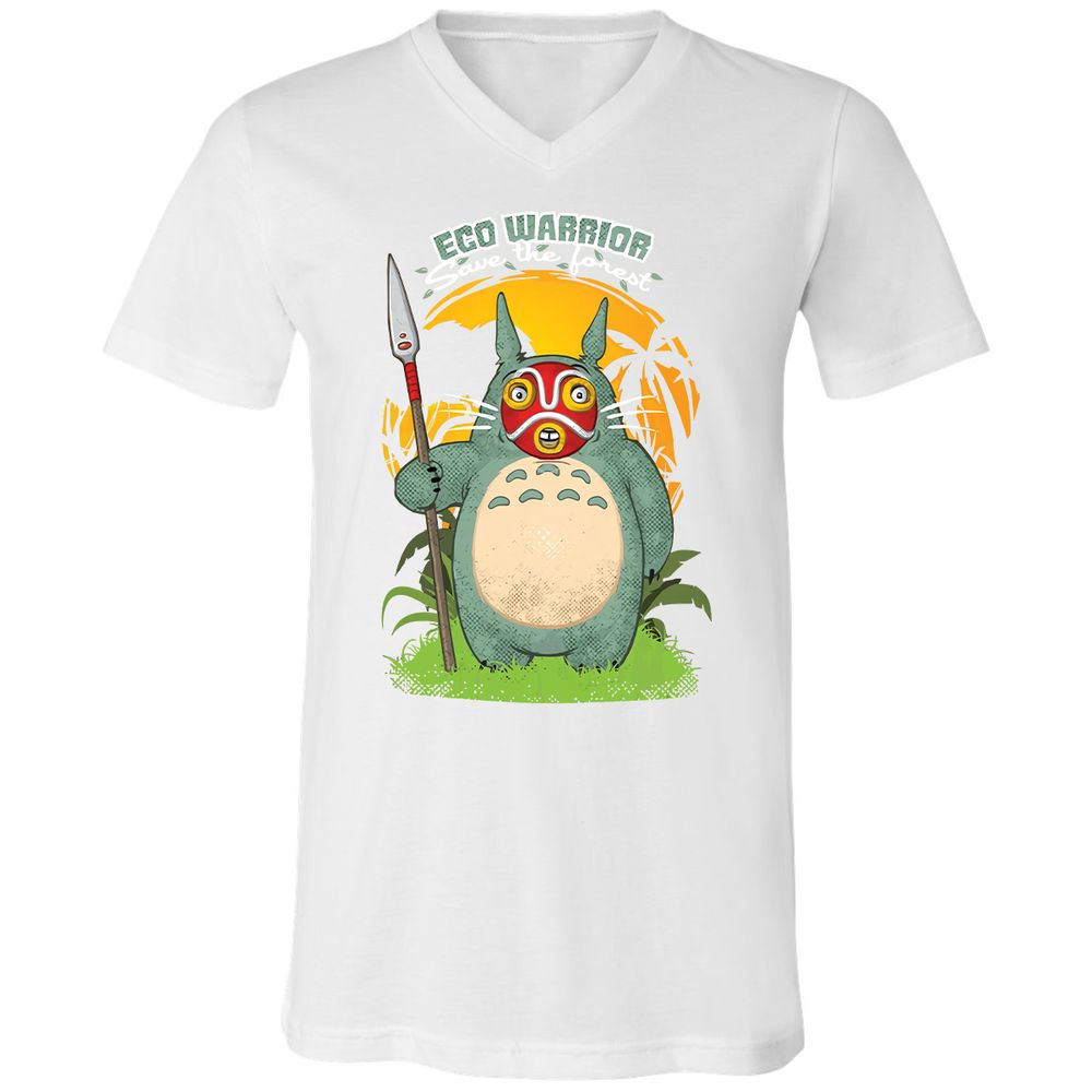 Unisex V-Neck T-Shirt - 5VJPTVG3 - White - 5