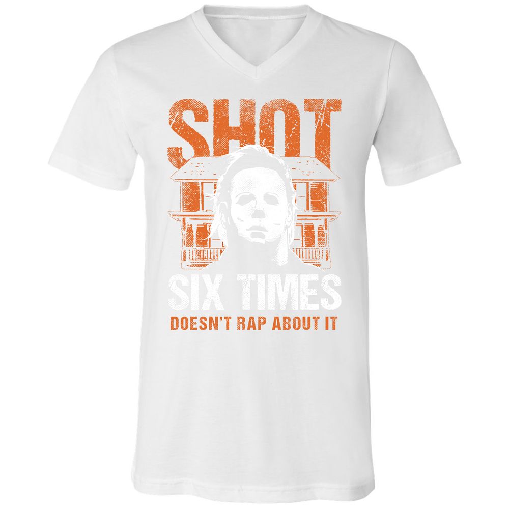 Unisex V-Neck T-Shirt - Y3UJ7AVT - White - 5