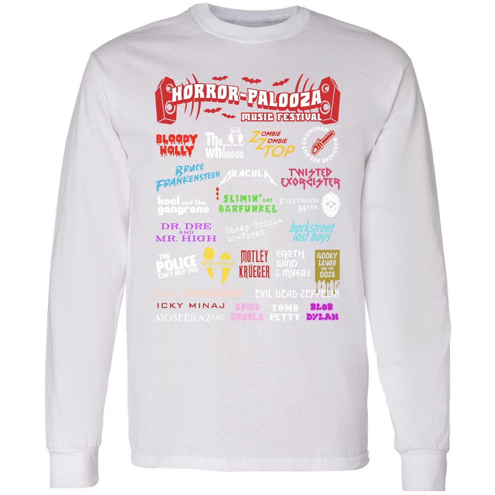 Long Sleeve T-Shirt - MUY9VX7U - White - 5