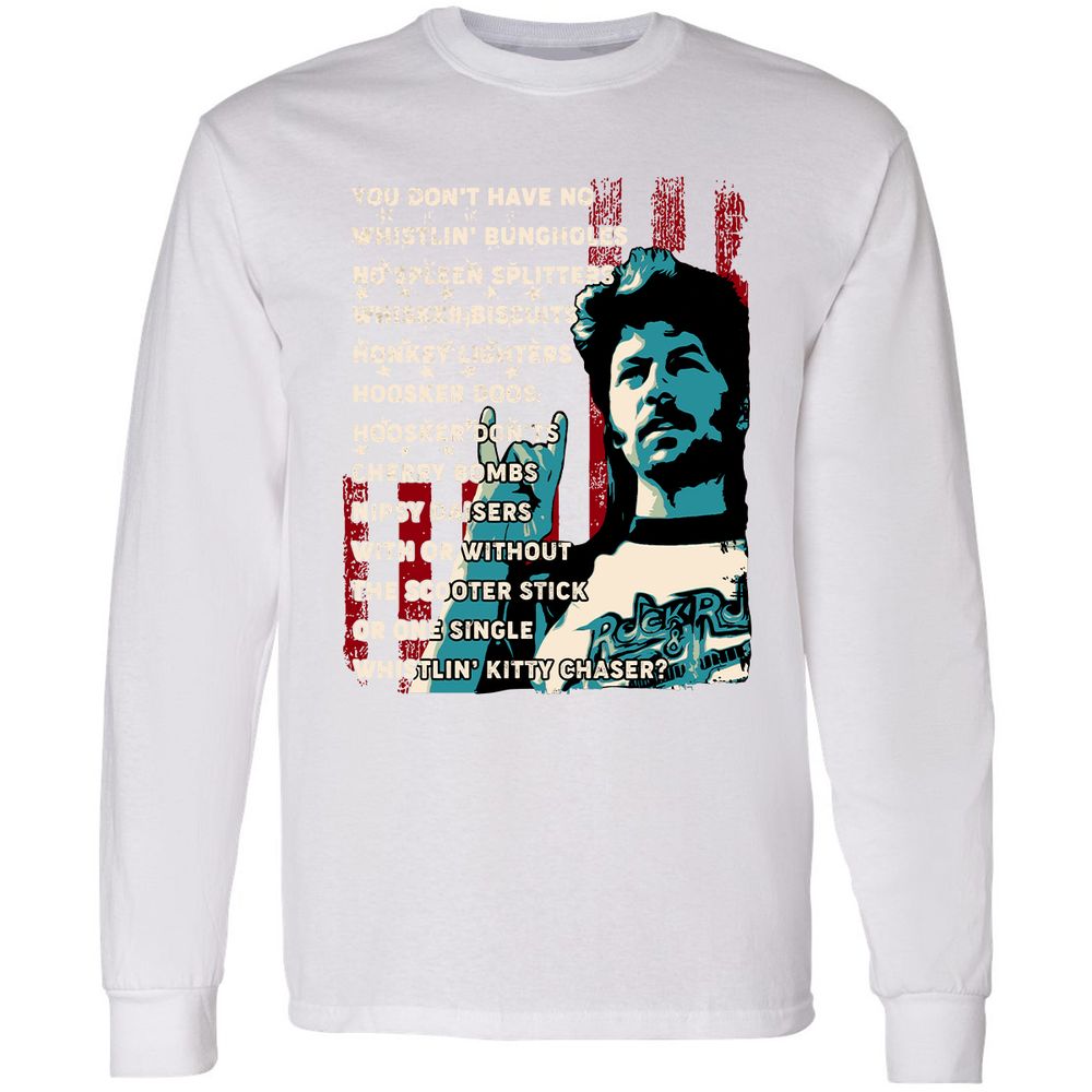 Long Sleeve T-Shirt - QZZZ8WFD - White - 5