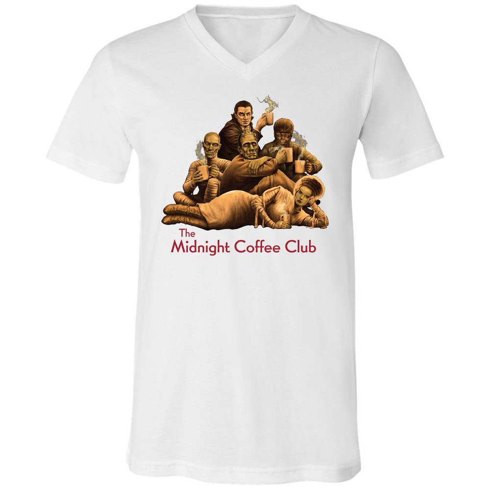 Unisex V-Neck T-Shirt - KFA9JNBS - White - 5