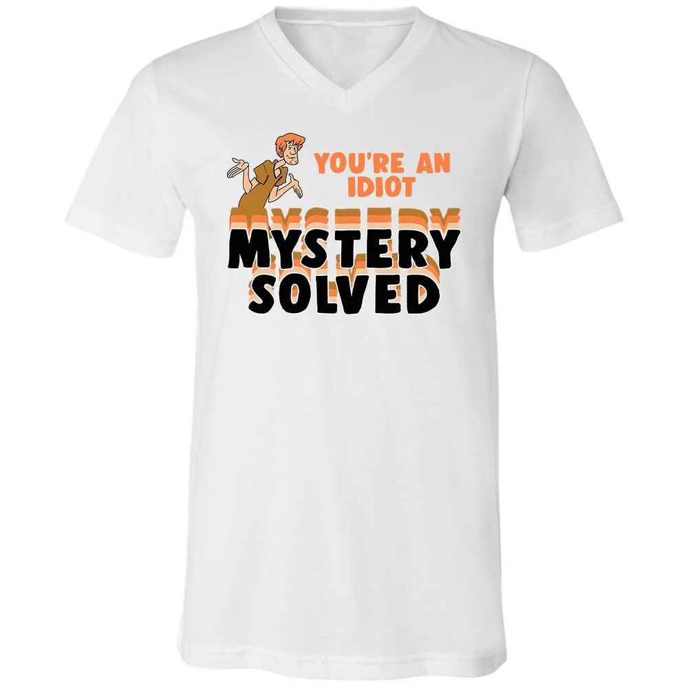 Unisex V-Neck T-Shirt - 73KPPJHN - White - 5