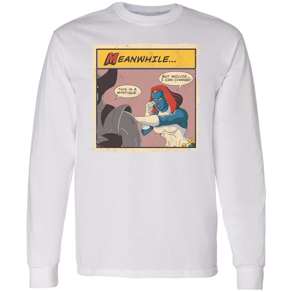 Long Sleeve T-Shirt - PFQQ9V8H - White - 5