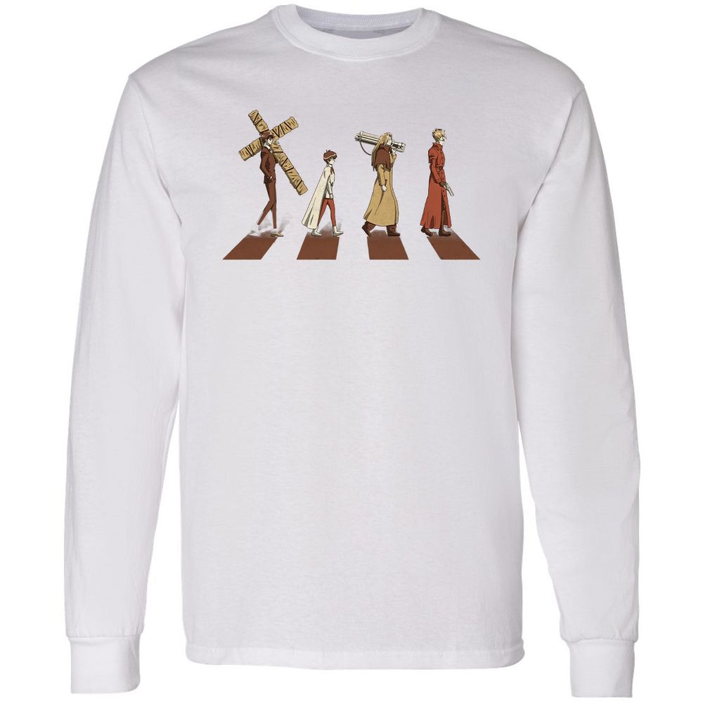 Long Sleeve T-Shirt - L3LJDMK7 - White - 5