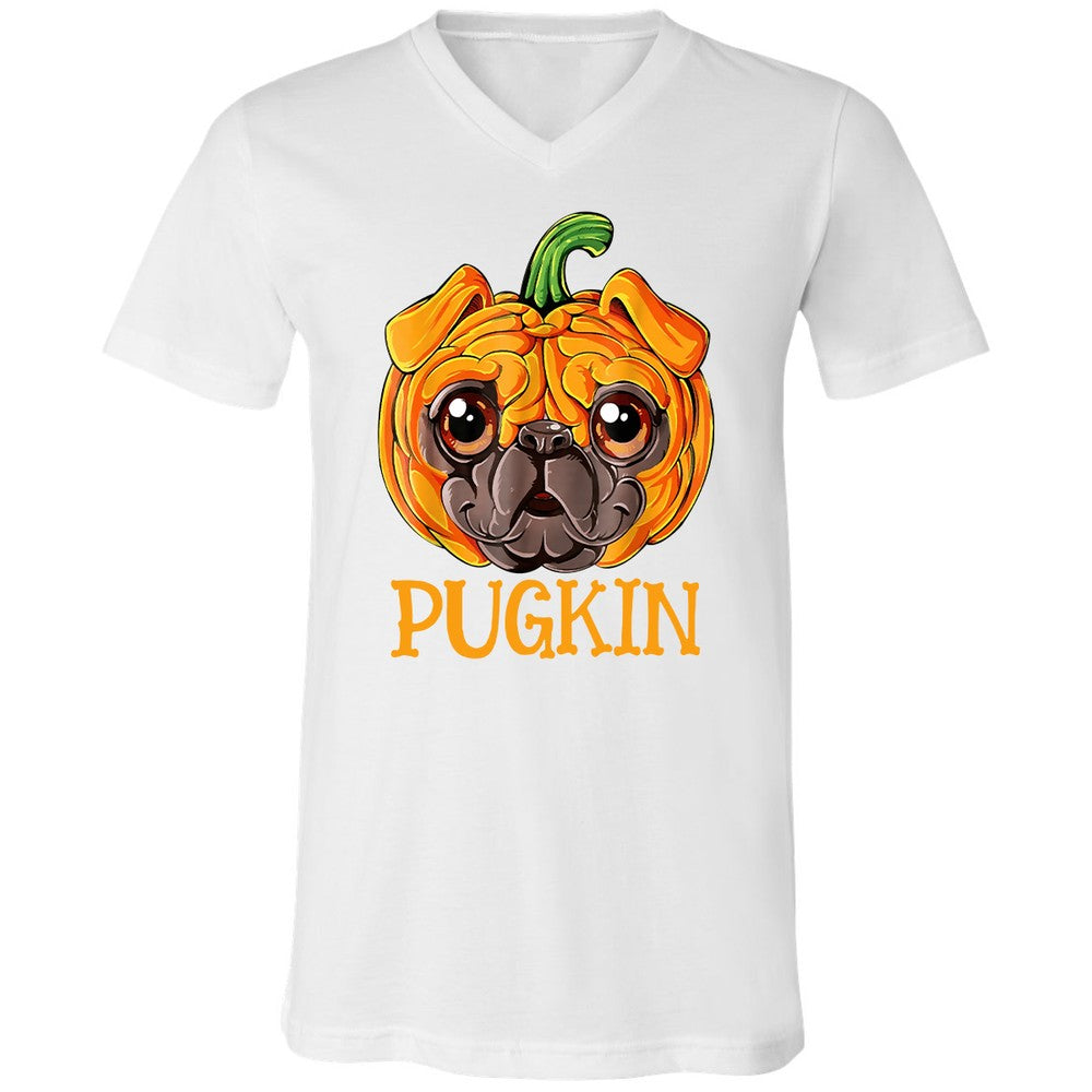 Unisex V-Neck T-Shirt - ZB14U9DA - White - 5