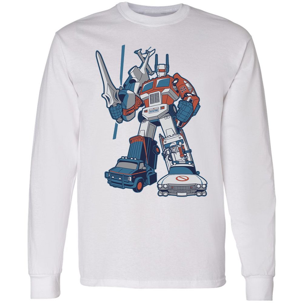 Long Sleeve T-Shirt - RFGZE3G5 - White - 5