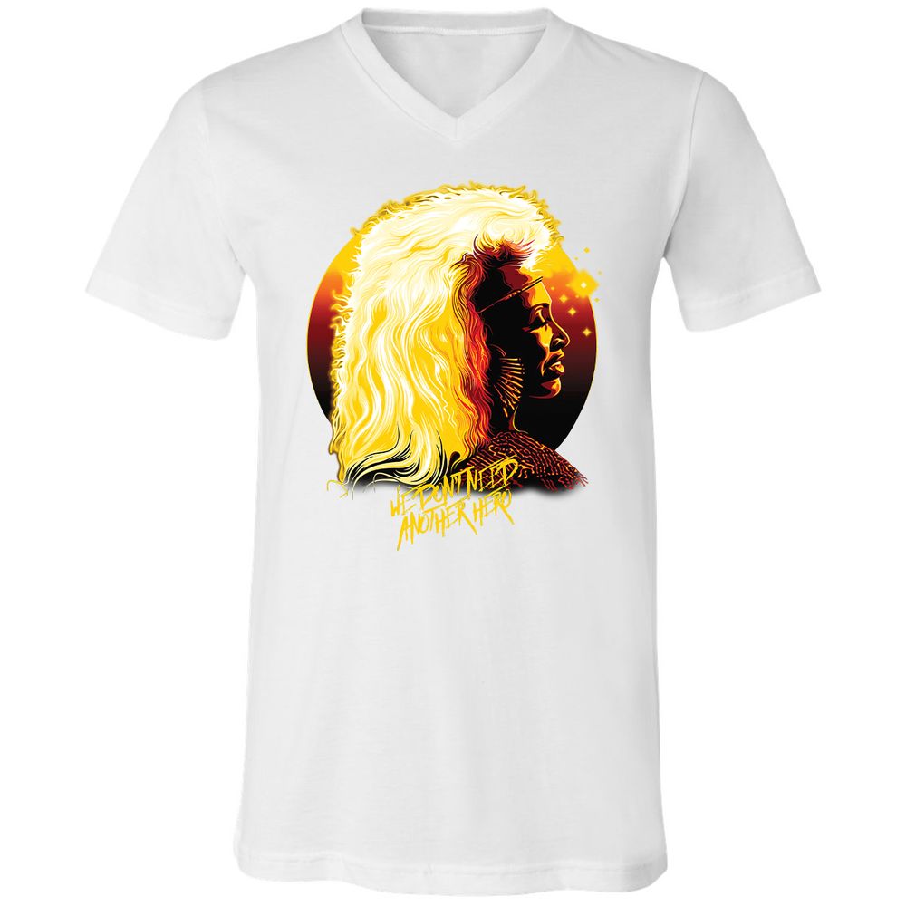 Unisex V-Neck T-Shirt - NJUGH2AF - White - 5