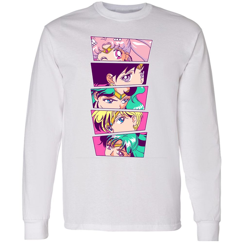 Long Sleeve T-Shirt - PW5NPGYV - White - 5