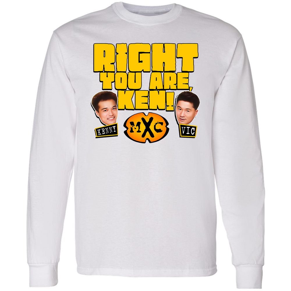RIGHT YOU ARE, KEN! - White - 5