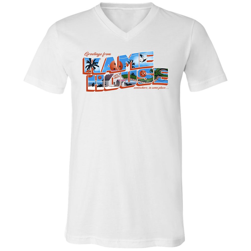 Unisex V-Neck T-Shirt - SU17MH6C - White - 5