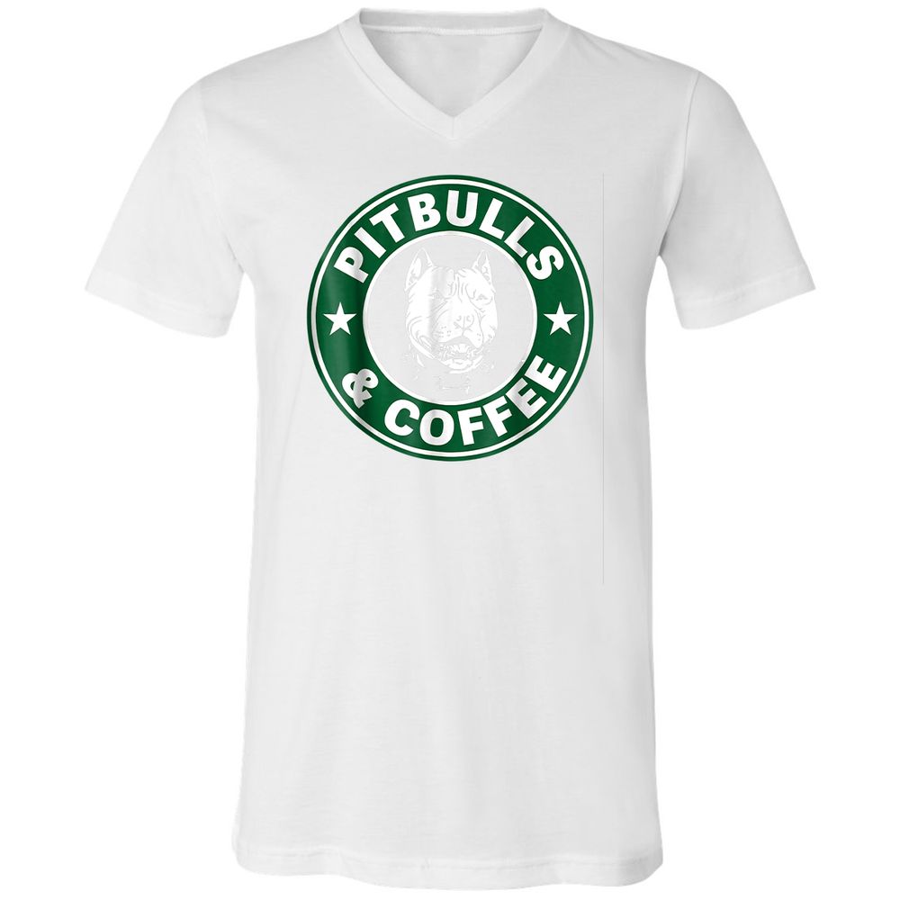 Unisex V-Neck T-Shirt - 1EYWJ7N8 - White - 5