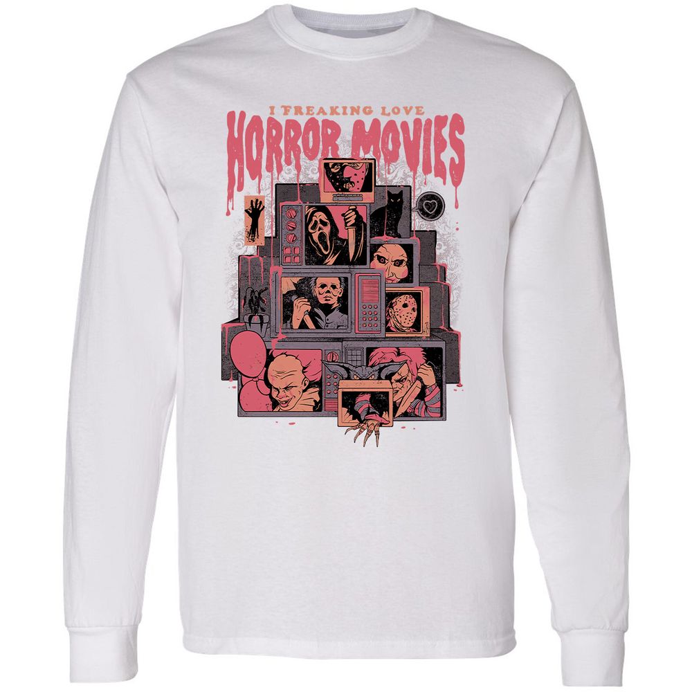 Long Sleeve T-Shirt - R9GCUXUL - White - 5