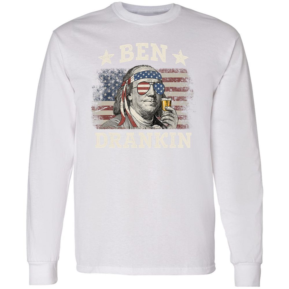Long Sleeve T-Shirt - 44BJUVNP - White - 5
