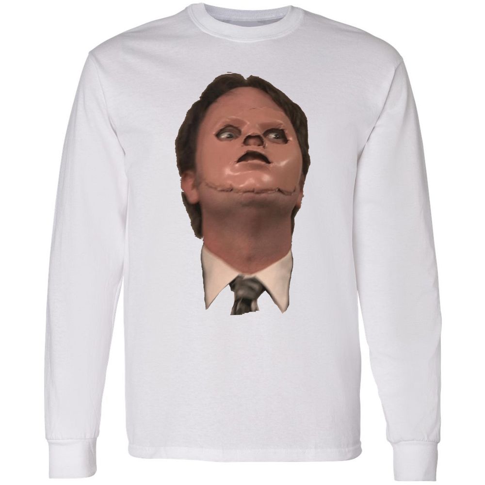 Long Sleeve T-Shirt - QVR9MKYB - White - 5