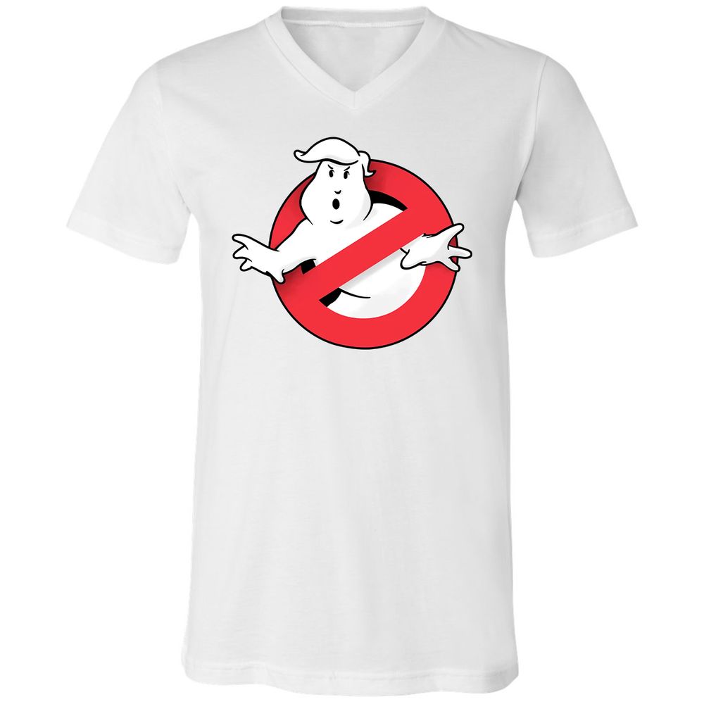 Unisex V-Neck T-Shirt - Z5RBN465 - White - 5