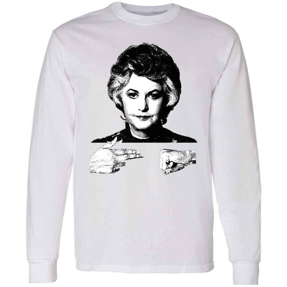Long Sleeve T-Shirt - 76PDM9EG - White - 5