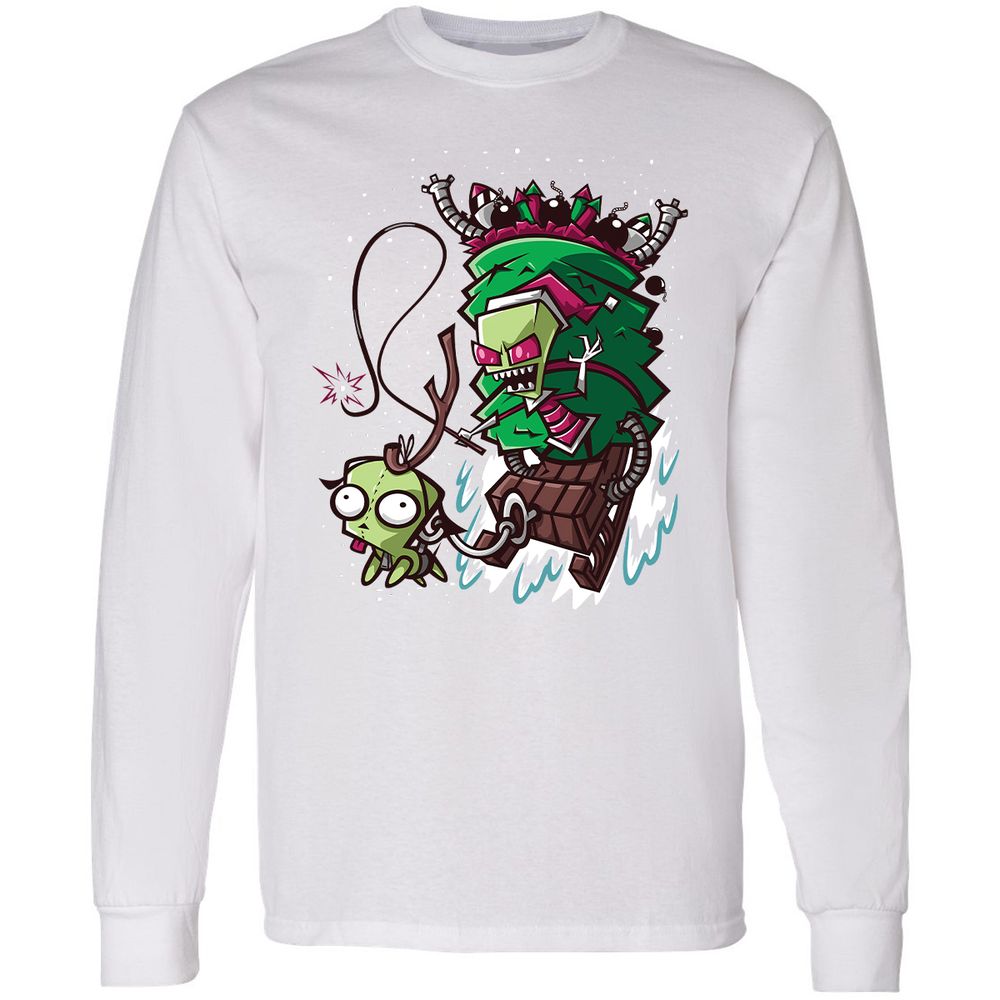 Long Sleeve T-Shirt - JGQNM2DD - White - 5