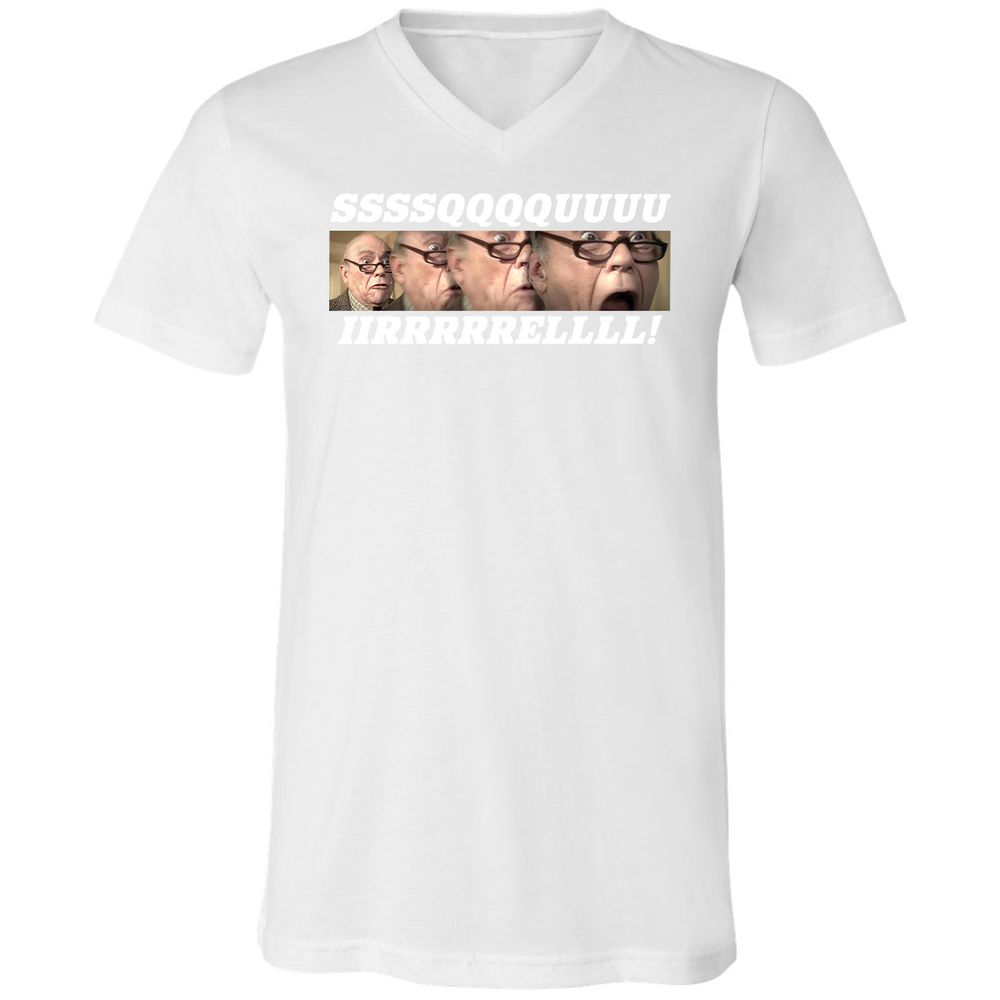 Unisex V-Neck T-Shirt - XFKQ9VVU - White - 5