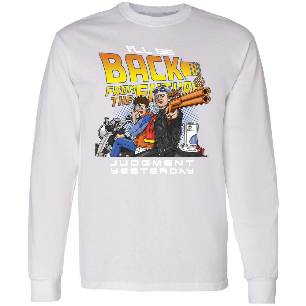 Long Sleeve T-Shirt - NVUNDQ2F - White - 5