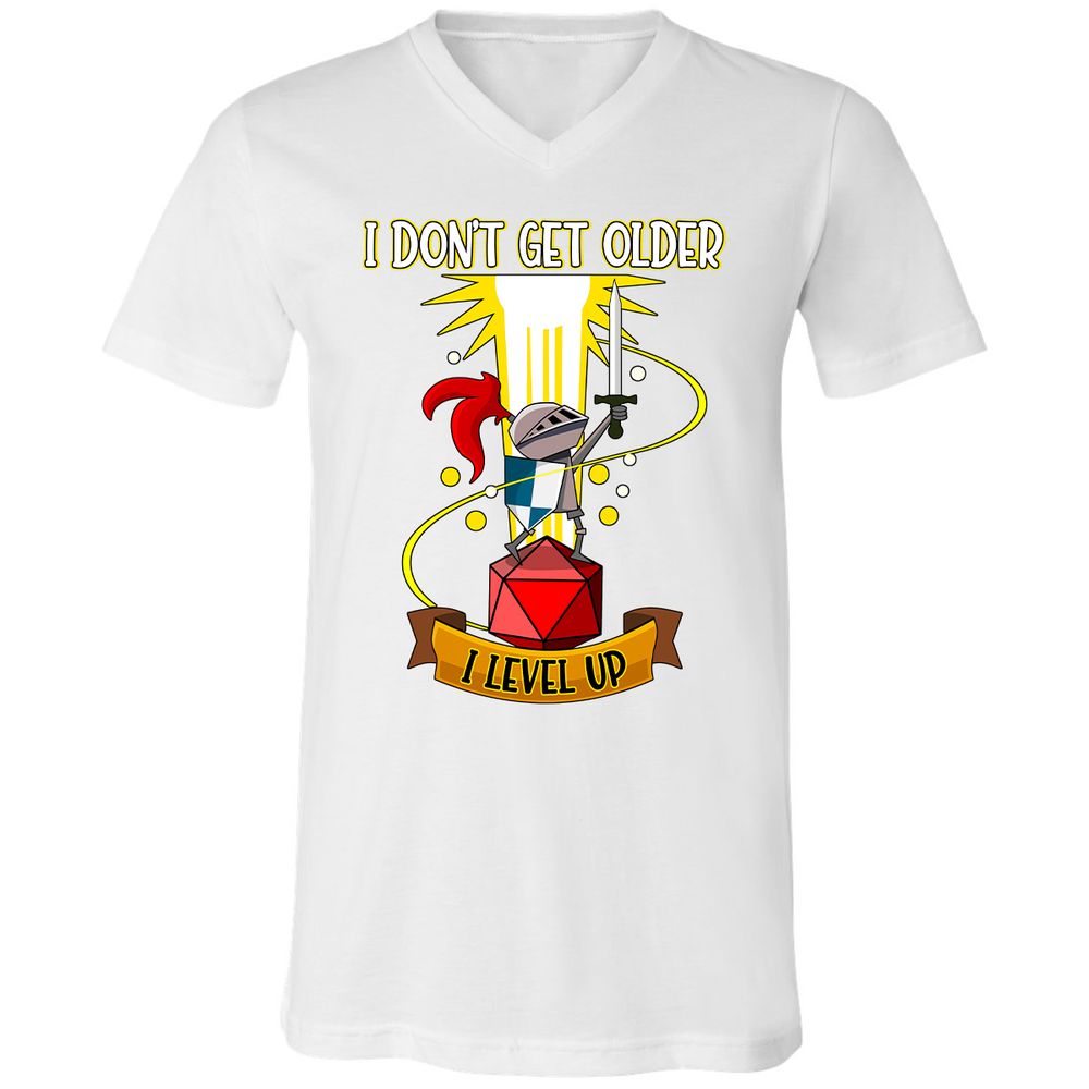 Unisex V-Neck T-Shirt - 6XKHL97C - White - 5