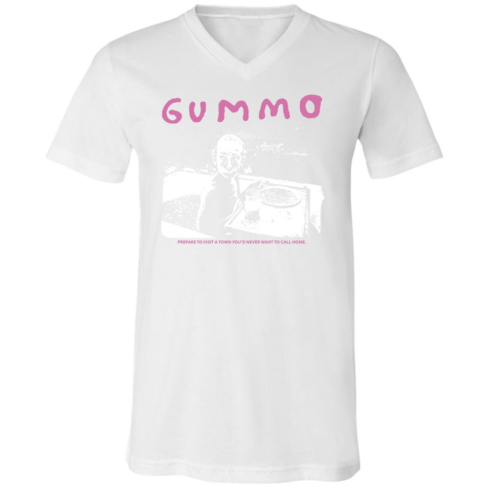 Unisex V-Neck T-Shirt - UHK3VGND - White - 5