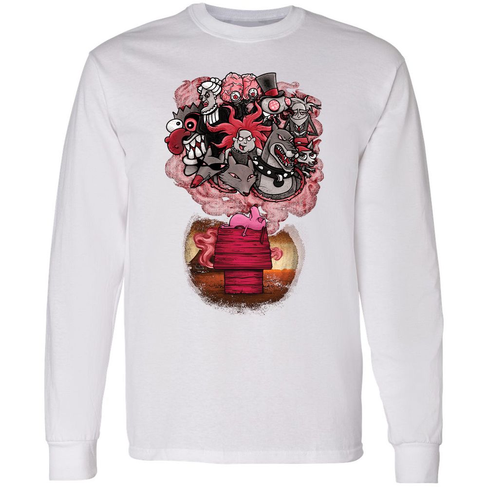 Long Sleeve T-Shirt - RQ9HBN2Q - White - 5