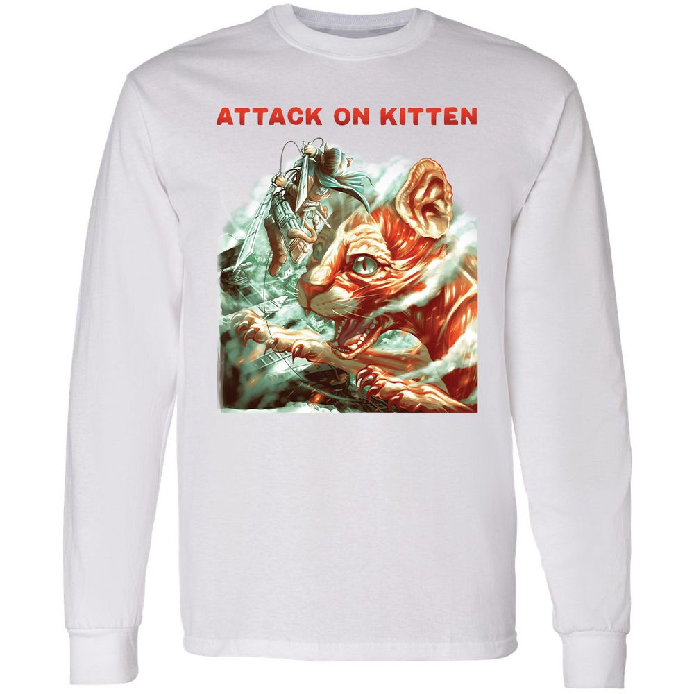 Long Sleeve T-Shirt - RUHAV6WC - White - 5