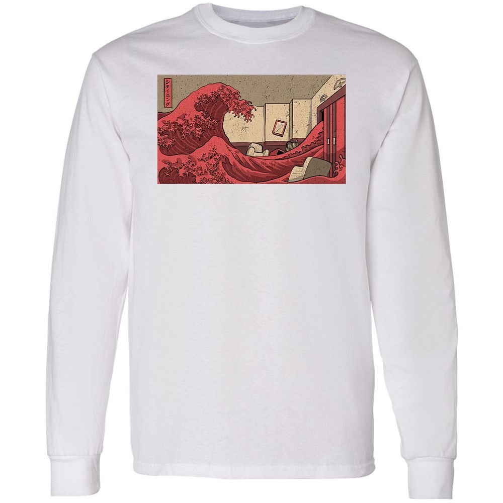 Long Sleeve T-Shirt - HZ7428UH - White - 5