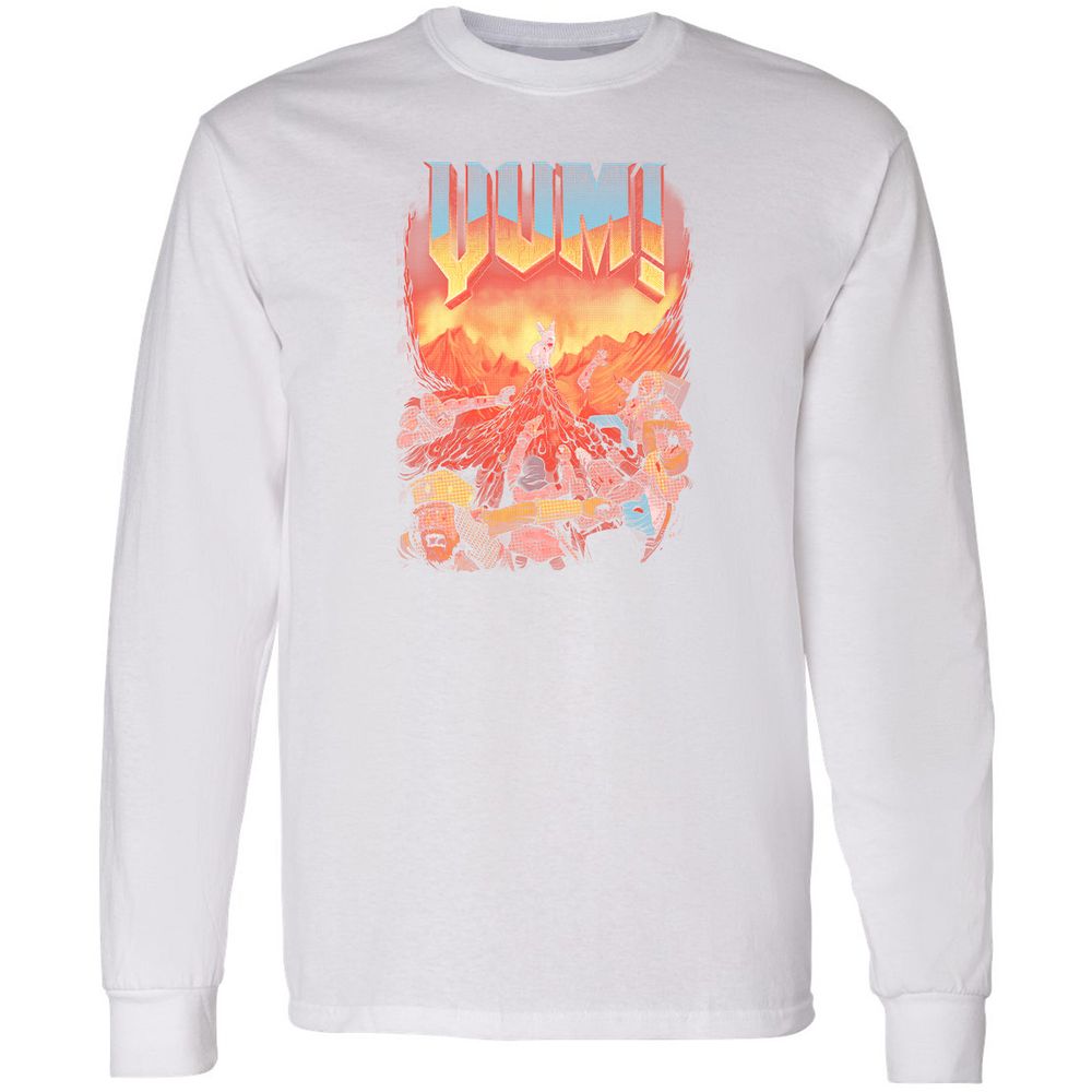 Long Sleeve T-Shirt - 1XCRDEMD - White - 5