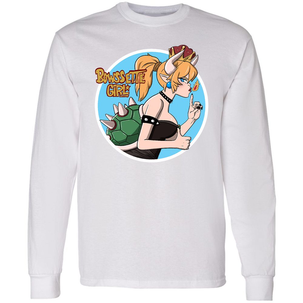 Long Sleeve T-Shirt - W956477P - White - 5