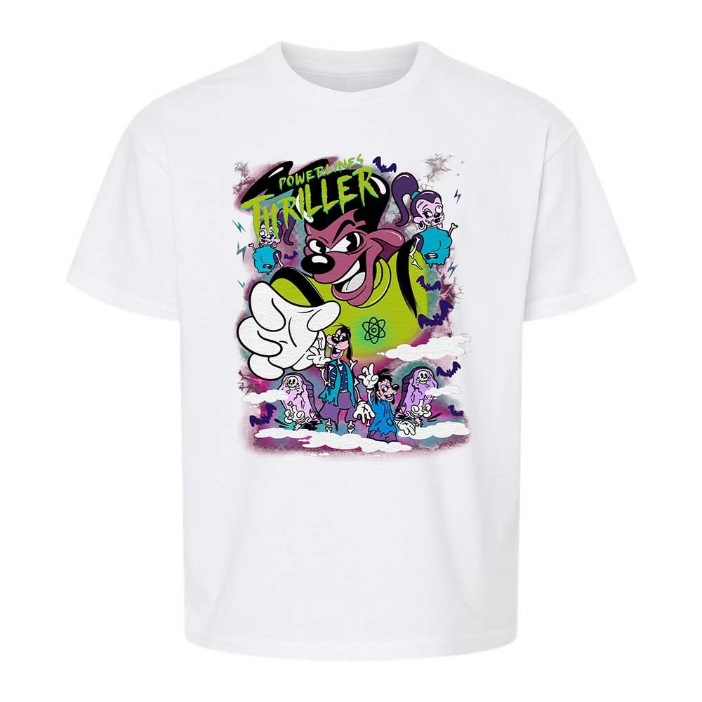 Vintage Pop Cartoon Horror Mashup - White - 5