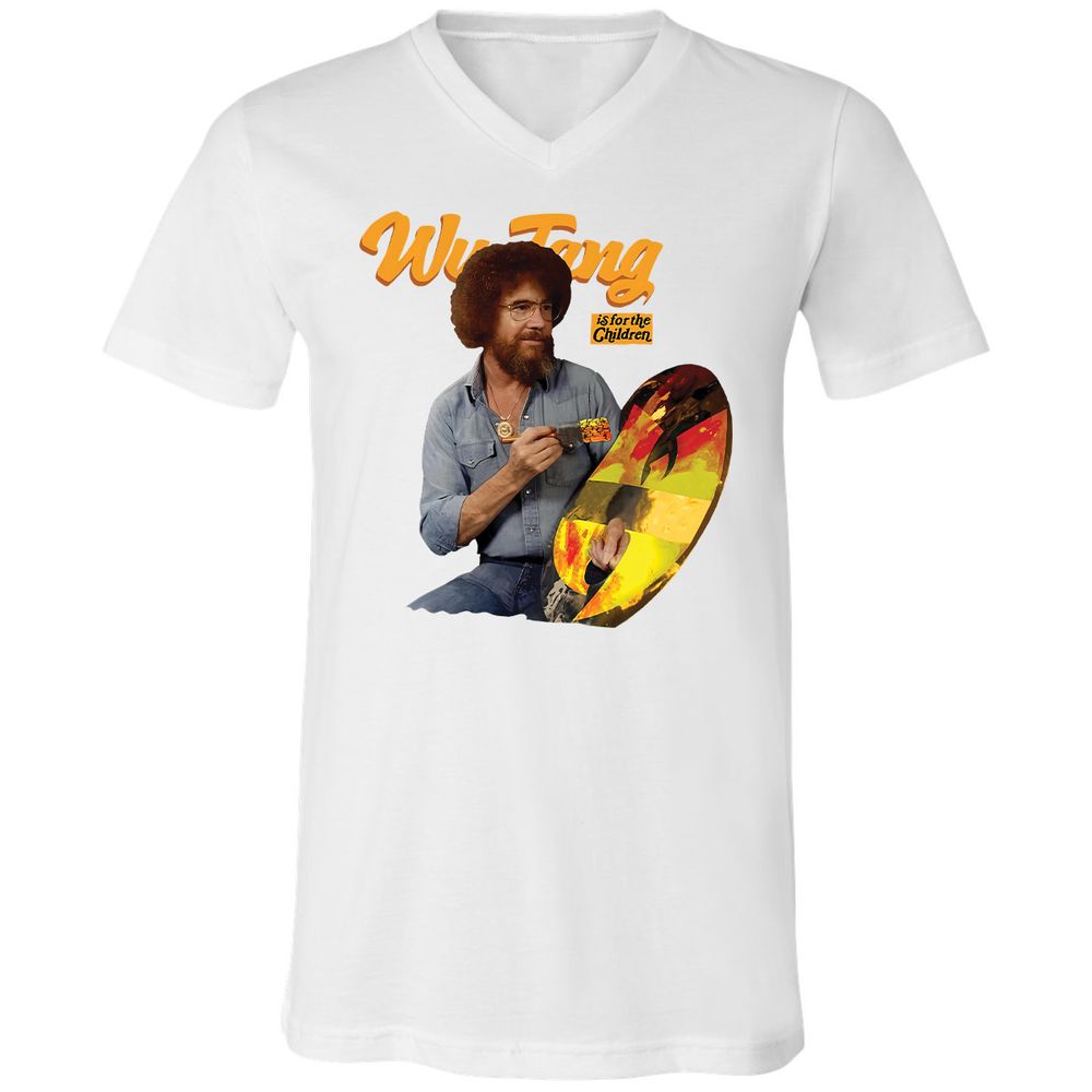 Unisex V-Neck T-Shirt - 14APS857 - White - 5
