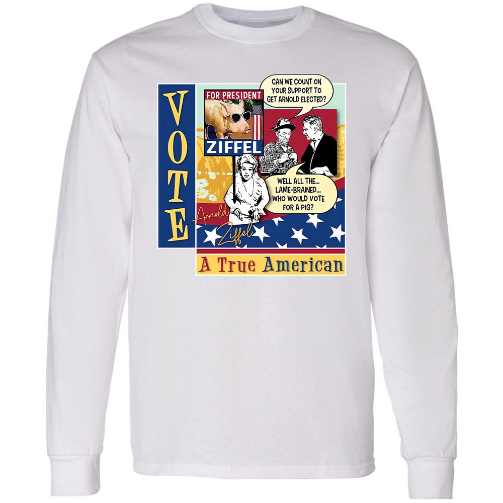 Long Sleeve T-Shirt - R9LD3NWZ - White - 5