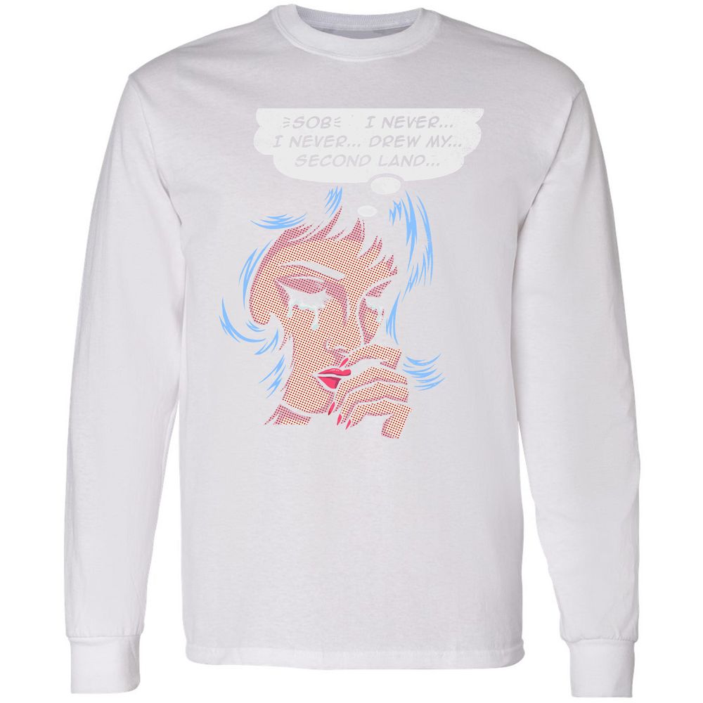 Long Sleeve T-Shirt - LDS3RN8C - White - 5