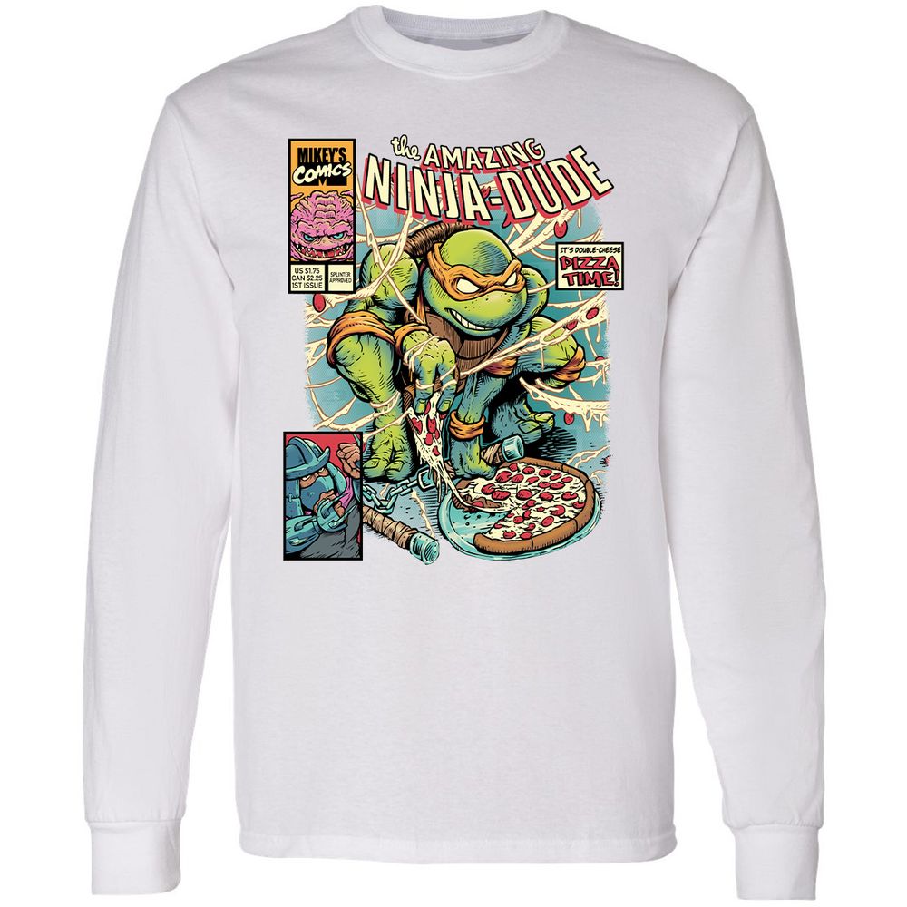 Long Sleeve T-Shirt - RGTUNK8G - White - 5