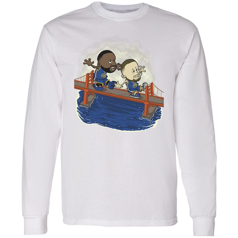 Long Sleeve T-Shirt - Black - White - 5