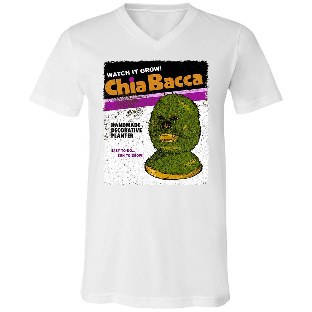 Unisex V-Neck T-Shirt - L9SZHRZ7 - White - 5