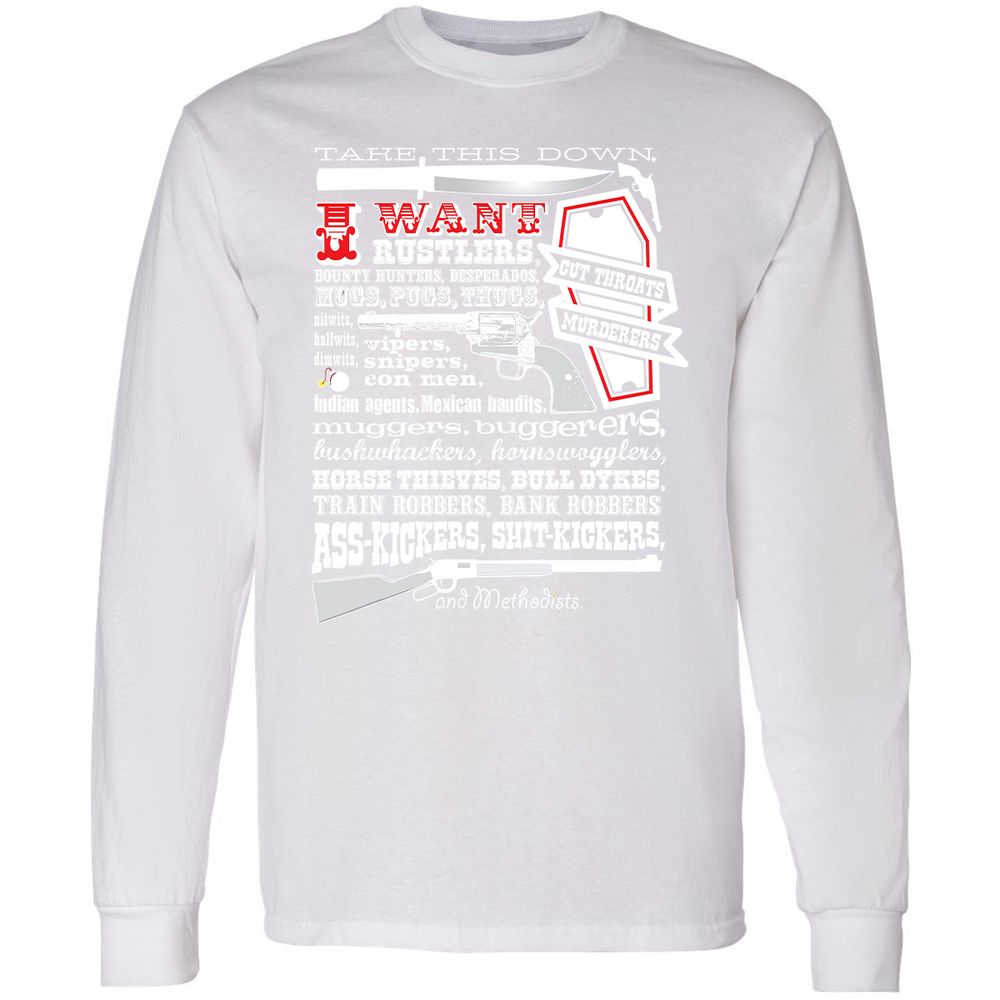 Long Sleeve T-Shirt - A19VDBN8 - White - 5