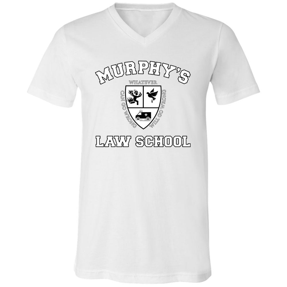 Unisex V-Neck T-Shirt - ATPMM9DS - White - 5