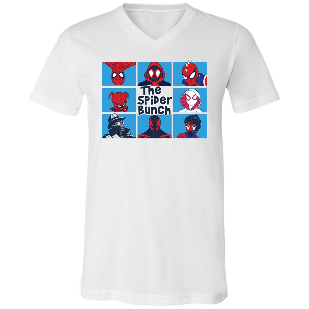 Unisex V-Neck T-Shirt - WPMMG1TW - White - 5