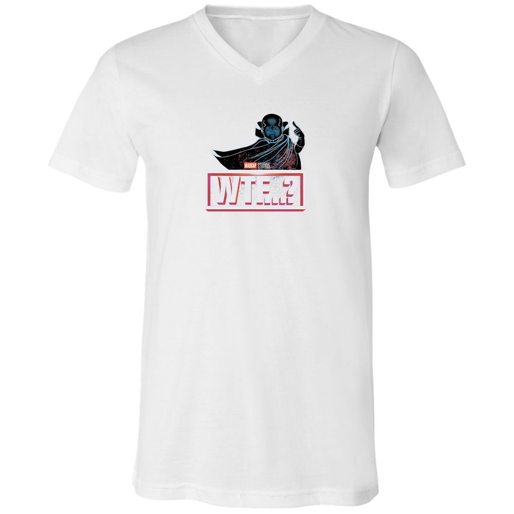 Unisex V-Neck T-Shirt - 775L3Q9J - White - 5