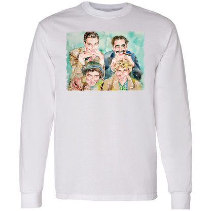 Long Sleeve T-Shirt - 7ZBRRSJX - White - 5