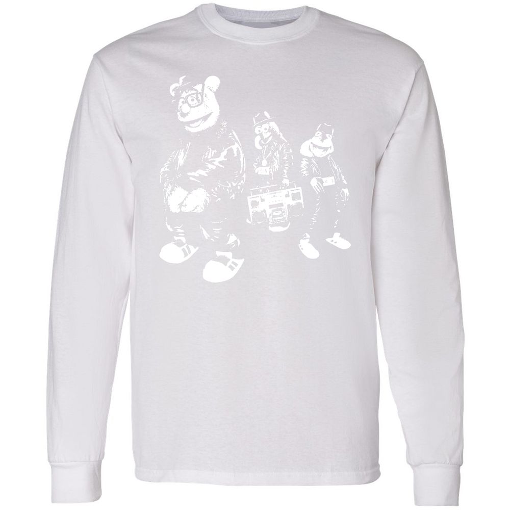 Long Sleeve T-Shirt - WFJQ81JY - White - 5
